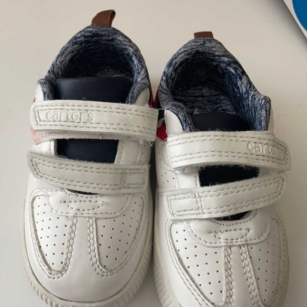 White sneakers